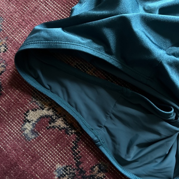 Andie The Malibu Swimsuit DISCONTINUED Aegean Teal Green One Piece Small - Picture 4 of 5